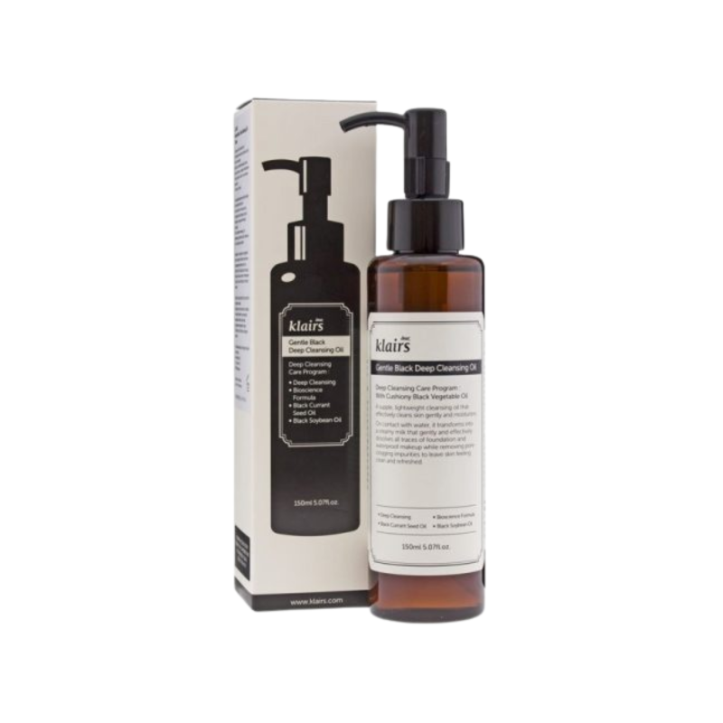 Klairs Gentle Black Deep Cleansing Oil  150ml