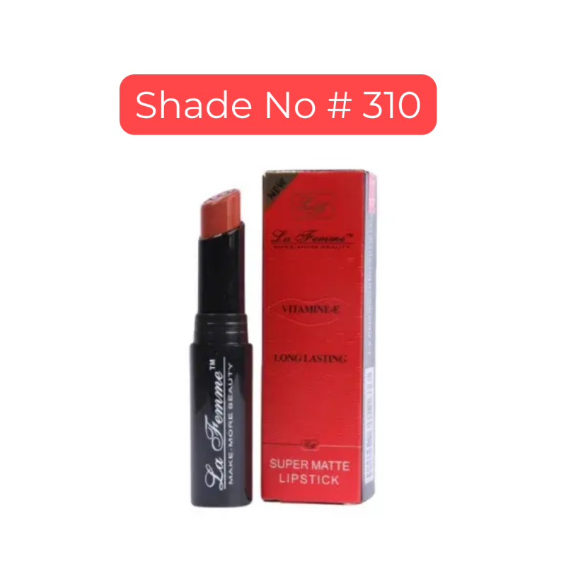 La Femme Super Matte Lipstick Shade No # 310 (3.4g)