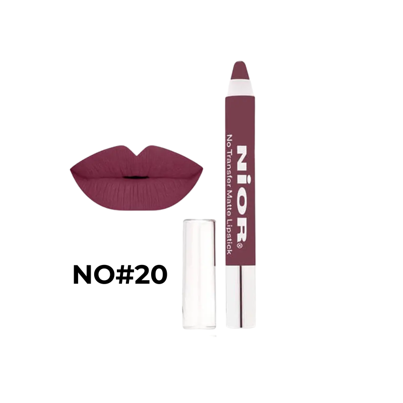 NIOR No Transfer Matte Lipstick Pencil 20 2.8g