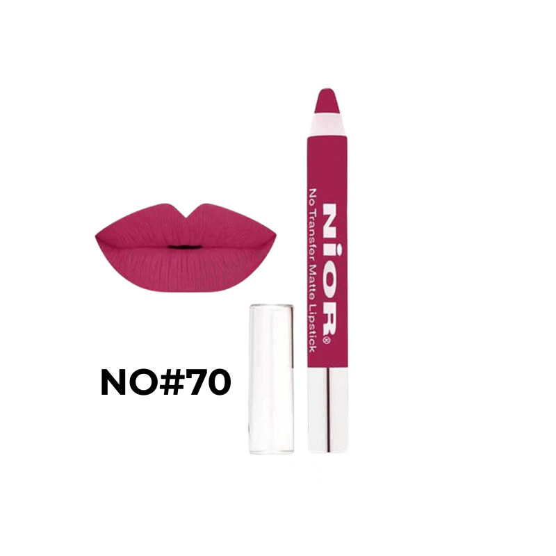 NIOR No Transfer Matte Lipstick Pencil 70 2.8g