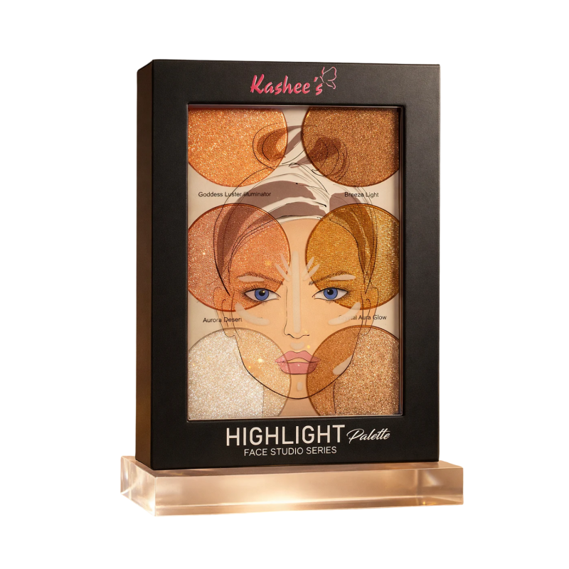 Kashess Highlighter Palette Face Studeo Series 