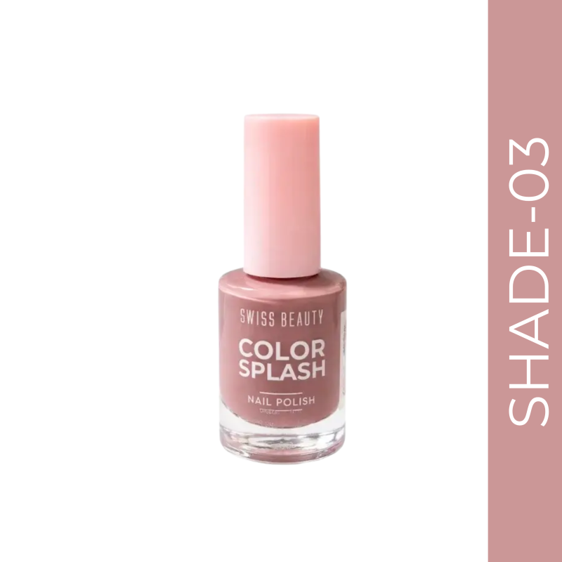 Swiss Beauty Color Splash Matte Finish Nail Polish #03 (11ml)