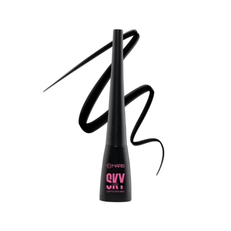 Mars Cosmetics Skyliner Liquid Black Eyeliner 4.5ml