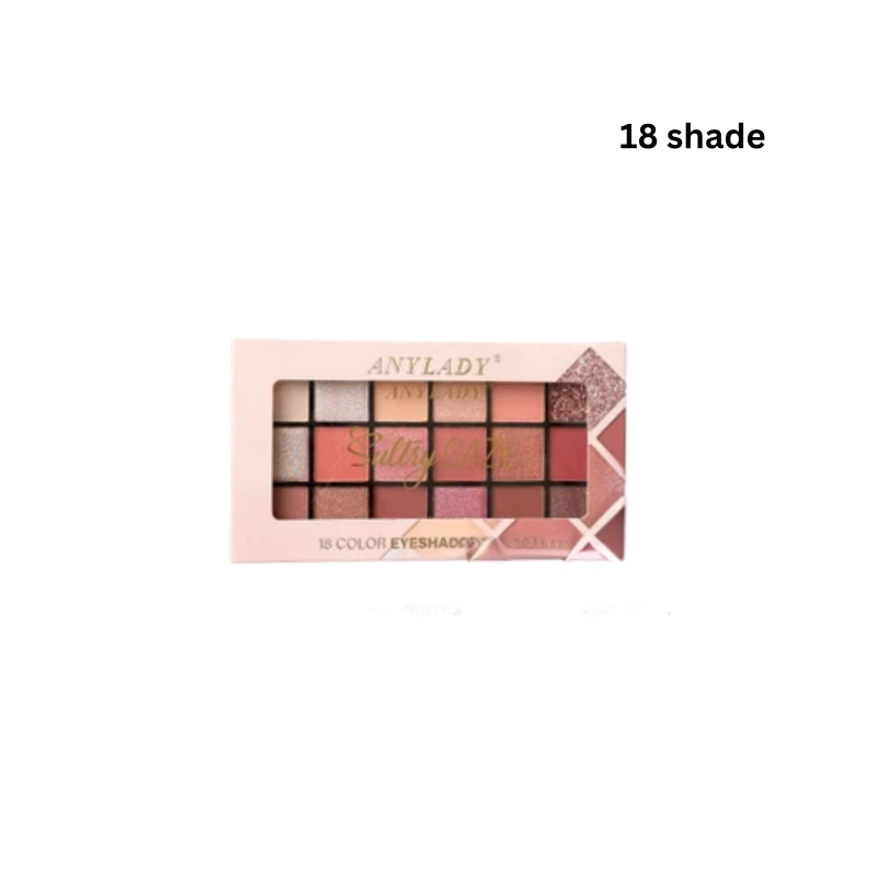 AnyLady Slutry Gaze 18 color Eyeshadow Palette 02 Pink