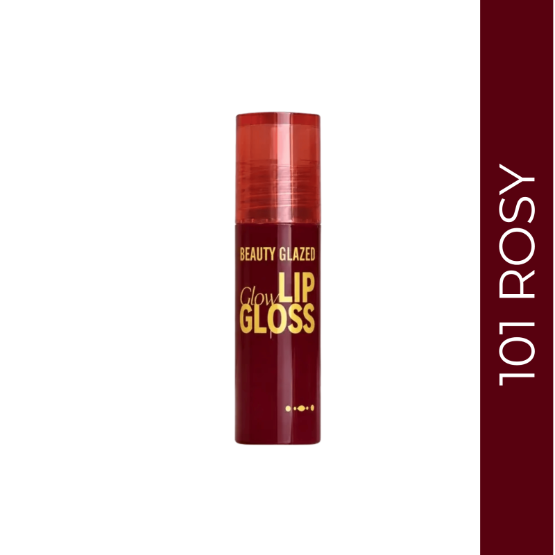 Beauty Glazed Glow Lip Gloss #101 Rosy (3gm)
