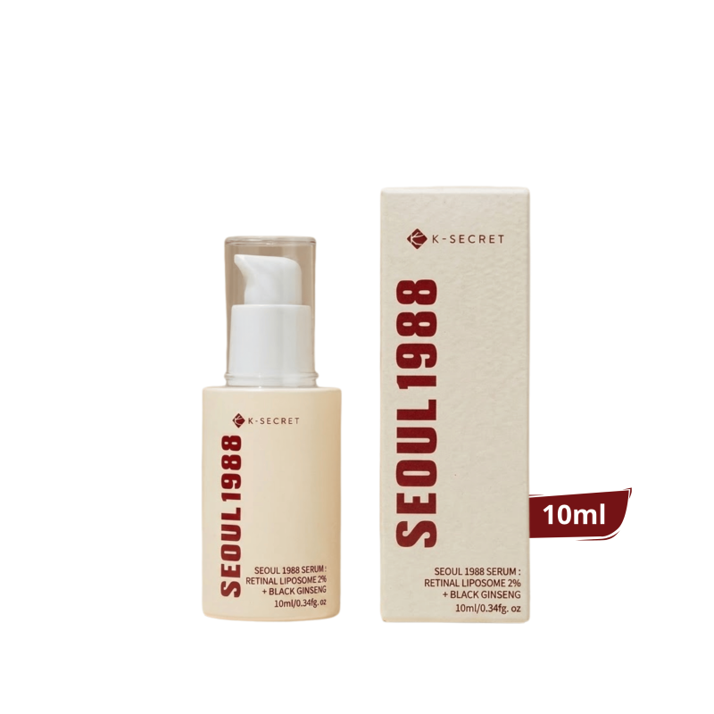 KSECRET  SEOUL 1988 Serum Retinal Liposome 2% + Black Ginseng Mini 10ml
