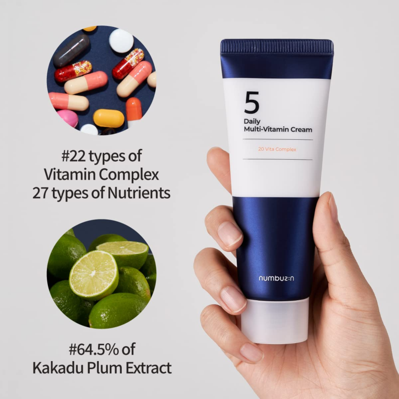 Numbuzin No.5 Daily Multi-Vitamin Cream 60ml
