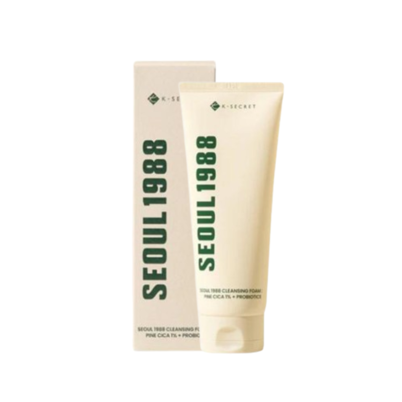KSECRET SEOUL 1988 Cleansing Foam : Pine Cica 1% + Probiotics 150ml